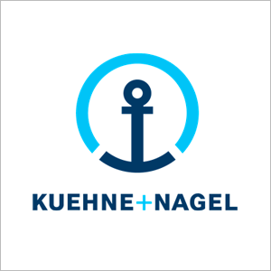 Kuehne+Nagel logo against a white background